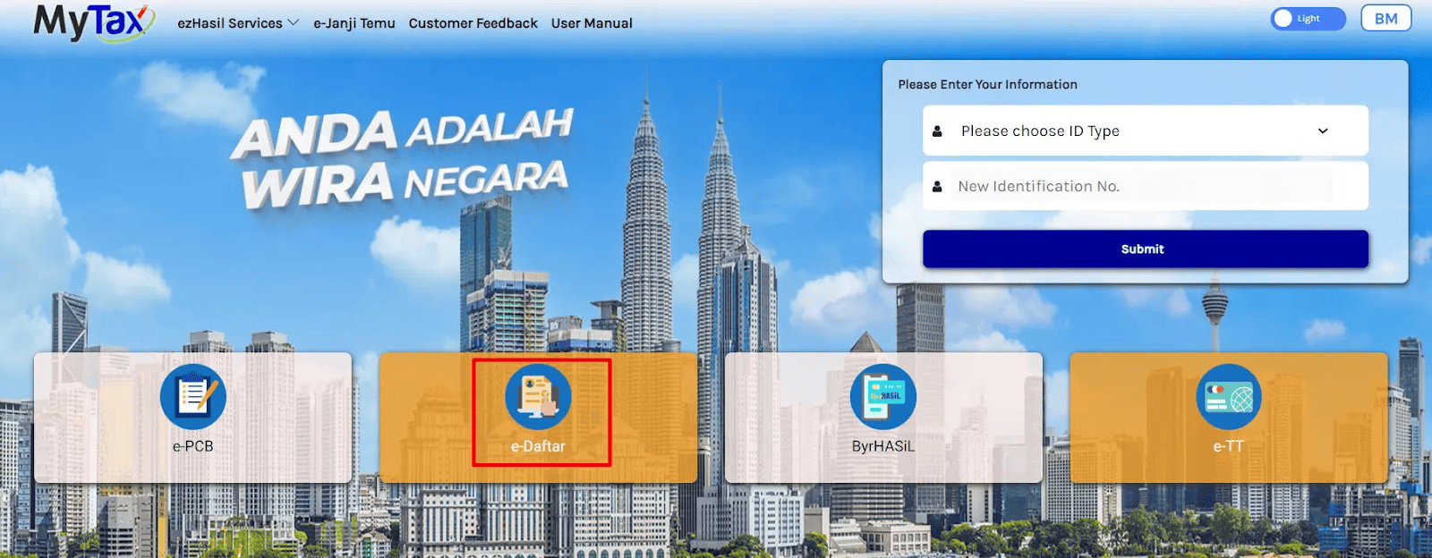 Use the MyTax Portal